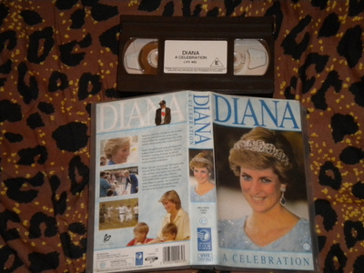 VHS + varmuuskopio DVD - DIANA - A Selebration - 1991