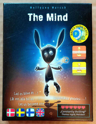 THE MIND – suomenkielinen tiimikorttipeli 2018 - Pelaamaton!