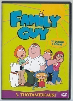 Family Guy : Kausi 3 (3DVD)