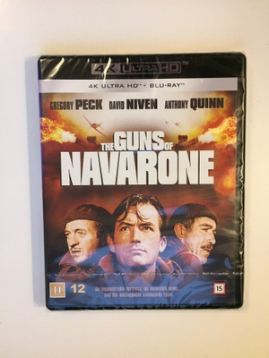 The Guns of Navarone (4K Ultra HD + Blu-ray) 1961 (UUSI)
