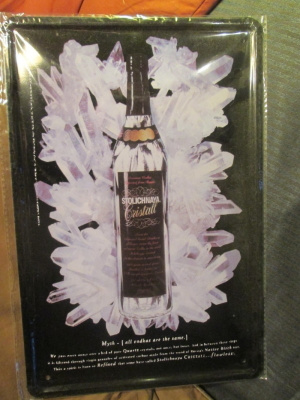 Peltikyltti Stolichnaya vodka
