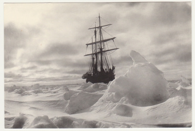 Endurance laiva jäissä 1915