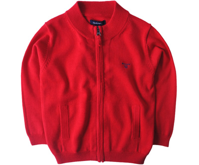 GANT punainen kevyt NEULETAKKI koko 98 cm, ovh 79,90 € UUSI