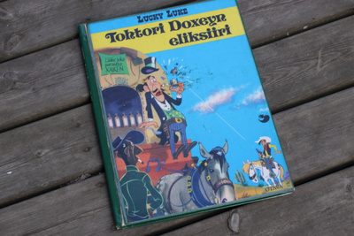 Lucky Luke Tohtori Doxeyn Eliksiiri (kovakantinen)