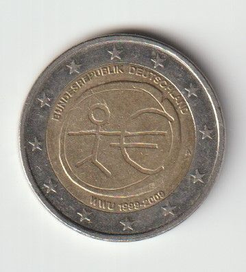 Saksa 2 €  2009  A  Emu 10 v.