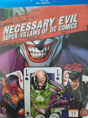 Necessary Evil Super-Villains of DC Comics BLU-RAY