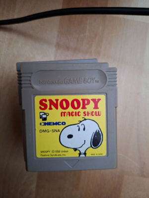 Game boy Snoopy Magic Show JPN