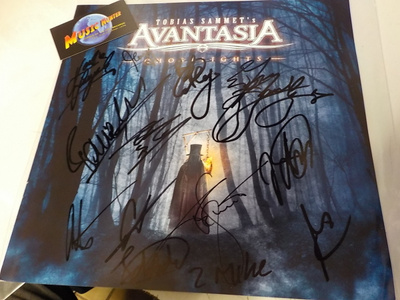 AVANTASIA - GHOSTLIGHTS LP:N INSERTTI 12 NIMMARILLA
