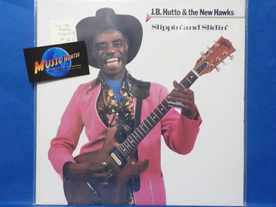 J.B. HUTTO & THE NEW HAWKS - SLIPPIN' AND SLIDIN' - M-/M- LP