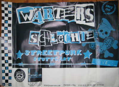 WÄRTHERS SCHLECHTE - (Punk) Iso Juliste 50,6 x 69,5 cm