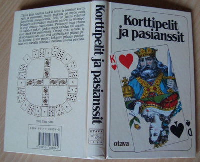 Korttipelit ja pasianssit (sid. 7p. Otava 1997)
