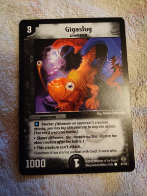 Duel masters - Gigaslug