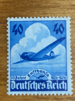 SAKSA REICH LUFTHANSA 10 VUOTTA 1936**