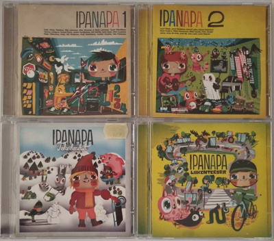 4 IPANAPA -LEVYÄ, 4 X1CD