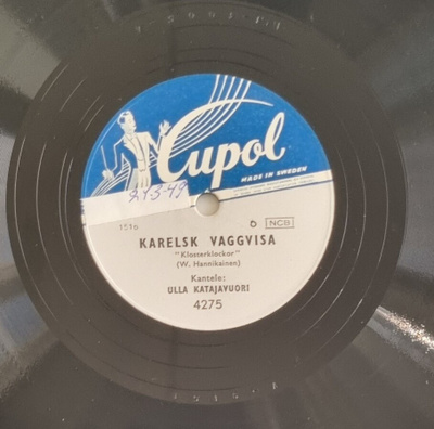 Savikiekko 1949 - Ulla Katajavuori - Cupol 4275