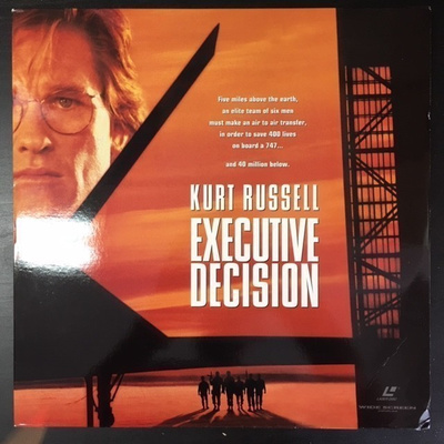 Executive Decision LaserDisc