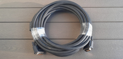 DVI-I - DVI-I Dual välikaapeli 10 m