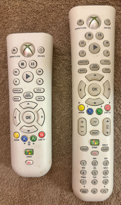 Xbox 360 universal media remote (2 KPL)