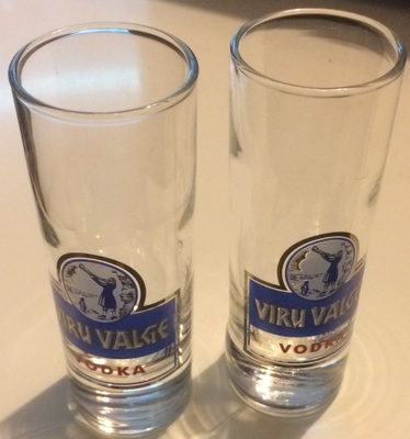 Viru Valge vodka snapsilasi 2kpl