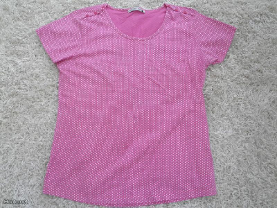 PINKKI PALLOPAITA KOKO: XL