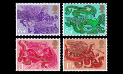 Iso-Britannia 692-5 ** Joulu (1975)