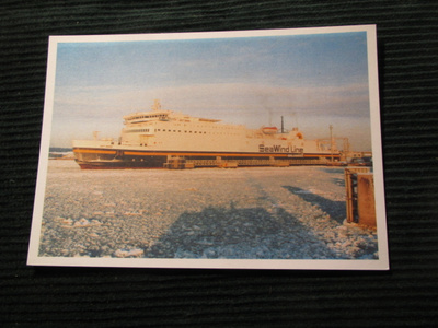 M/S Sky Wind. Laivapostikortti