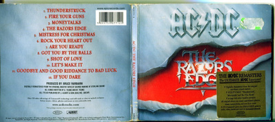 AC ¤ DC . CD-LEVY . THE RAZORS EDGE