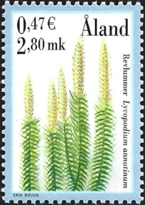 Åland 2001  Itiökasveja Riidenlieko  2,80 mk ** LaPe 188