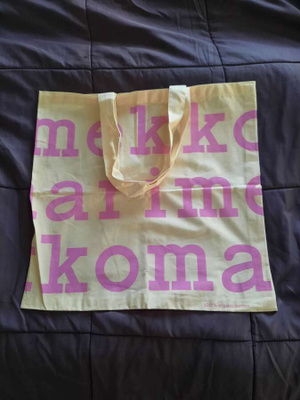Marimekko Logokassi Vaaleanpunainen Uusi