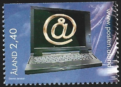 Åland 1998 ÅV 6 Nuorison harrastuksia  2,40 mk ** LaPe 137