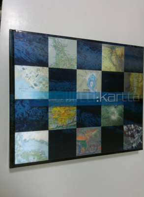 David (toim.) Roberts : Satelliitti:kartta
