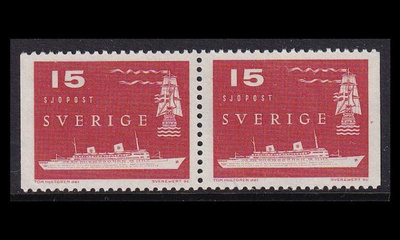Ruotsi 436DD ** Laiva postinkuljetus (1958)