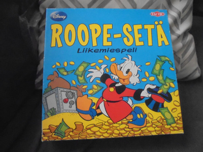 Lautapeli Roope-setä liikemies. Disney
