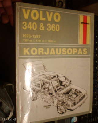 Korjausopas VOLVO 340 & 360 1976-1987 (Sis.postikulut)