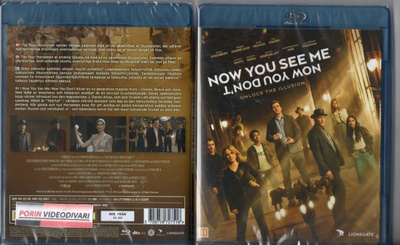 Now You See Me Now You Don´T	(52 337)	UUSI	-FI-	BLU-RAY			je