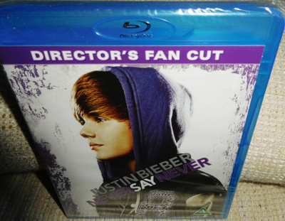 Justin Bieber - Never Say Never (muoveissa) Blu-ray