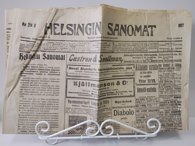 Helsingin Sanomat  N:o 294 B 1907