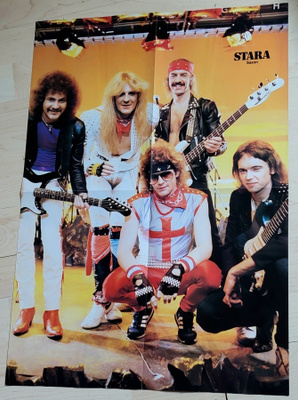 Saxon / Scorpions : Stara - juliste 80 - luvulta