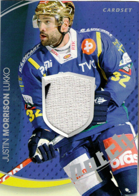 2011-12 Cardset JUSTIN MORRISON Lukko Patch