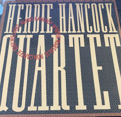 Herbie Hancock: Quartet (1982) 2LP fuusio