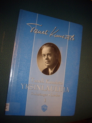 Taneli Kuusisto - YKSINLAULUJA 1 (Sis.postikulut)