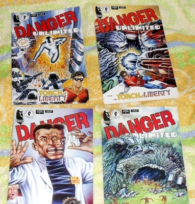 Danger Unlimited minisarja, kaikki osat 1-4
