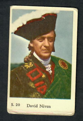 Keräilykuva - David Niven S 20