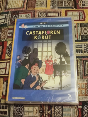 Tintti Castafioren korut UUSI DVD HERGE