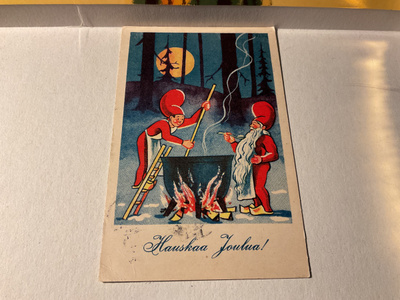 Postikortti Hyvää joulua! 1940
