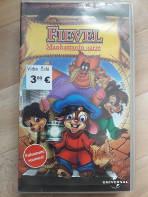 Fievel - Manhattanin aarre (1998) VHS