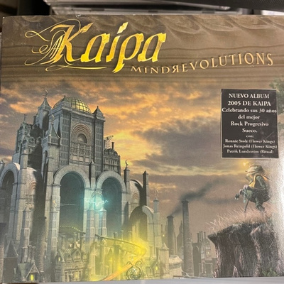 KAIPA - Mindrevolutions cd digipak (Rare Mexico pressing)