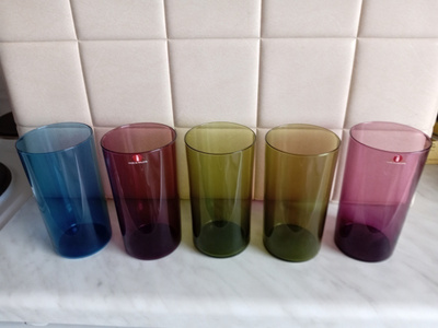 Iittala värilliset mehulasit