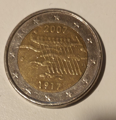 2 Eur - Suomen itsenäisyys 90 vuotta - 2007