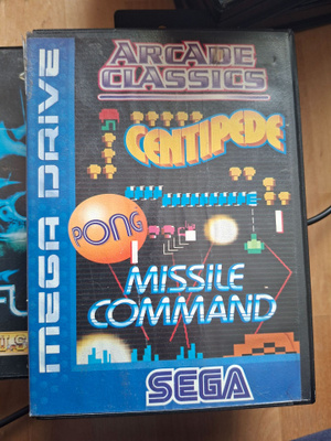 Sega Mega Drive Arcade Classics, ei ohjeita